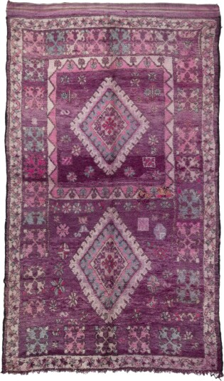 Kelim teppe Marokkansk Azilal Special Edition 380 x 220 cm Størrelse: 380 x 220 cm