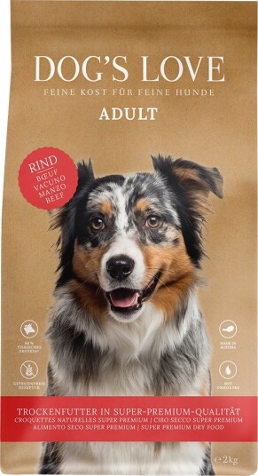 Dog´S Love Tørrfôr Adult Okse 2 X 2 kg