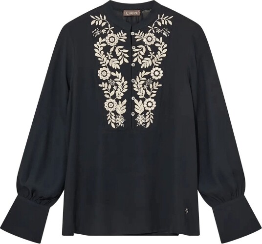 Heyanno Mmhditto Vintage Shirt   Black   36