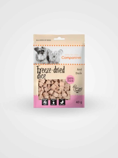 Companion Frysetørkede Godbiter And 40 G