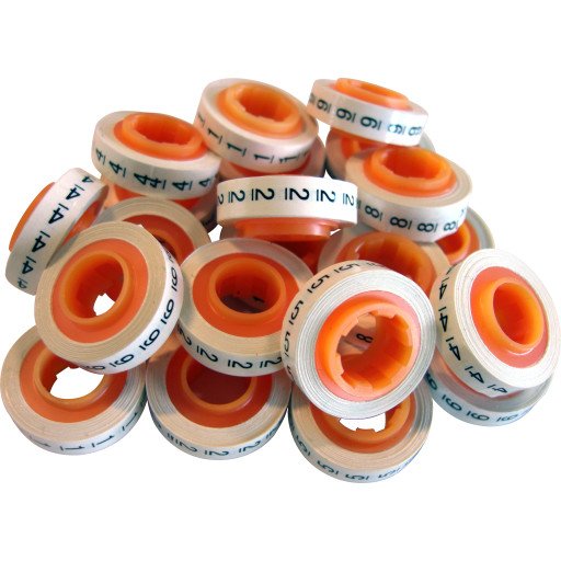3M Opmærkningstape Mærket:2 Hvid Tape Med Sort Tekst Rulle Med 2,44M Til Dispenser 3M Opmærkningstape Mærket:2 Hvid Tape Med Sort Tekst Rulle Med 2,44M Til Dispenser
