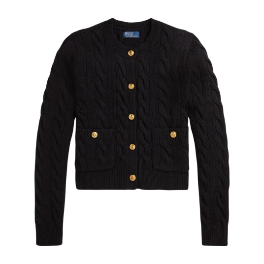 Polo Ralph Lauren Dame Strikkevarer Svart M,