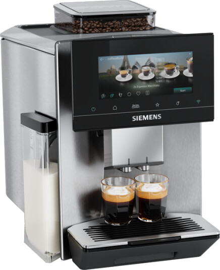 Siemens EQ900 iAroma Helautomatisk Espressomaskin TQ923E43 med BaristaMode Siemens EQ900 iAroma Helautomatisk Espressomaskin TQ923E43 med BaristaMode