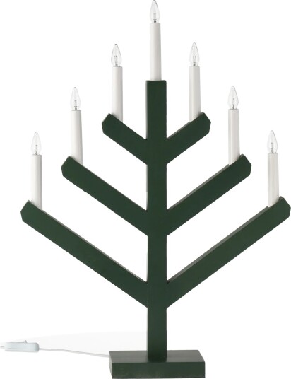 Scandi Living Pine adventslysestake 62 cm Grønn