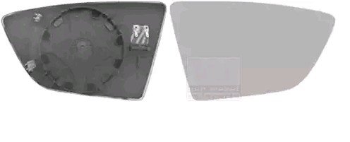Speilglass ytterspeil VAN WEZEL 4946838