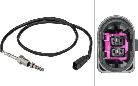 HELLA 6PT 358 181-641 Sensor, eksostemperatur