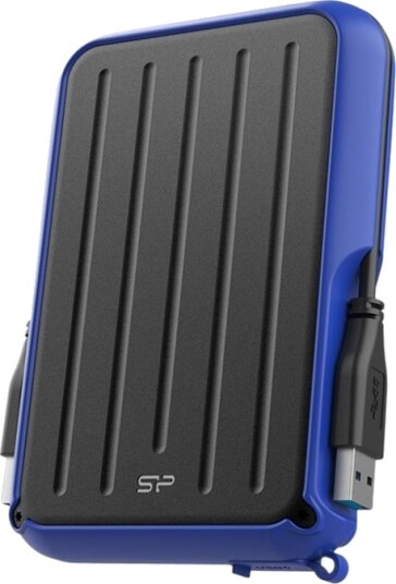 Silicon Power Armor A66 Ekstern Harddisk 5 TB USB 3.2 Blå Silicon Power Armor A66 Ekstern Harddisk 5 TB USB 3.2 Blå