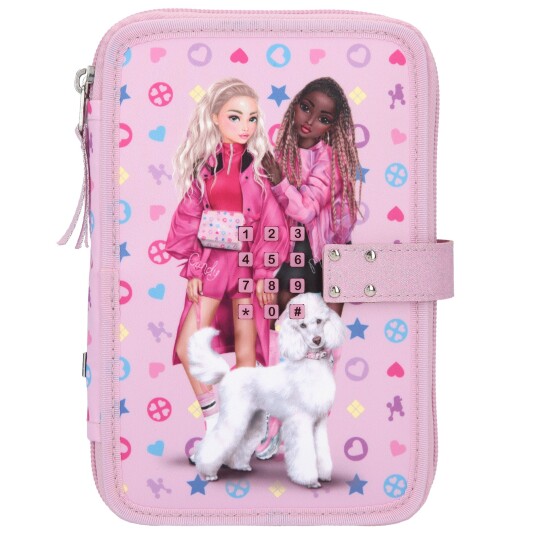 TOPModel double pencil with  code BLING BLING Pink 0410809