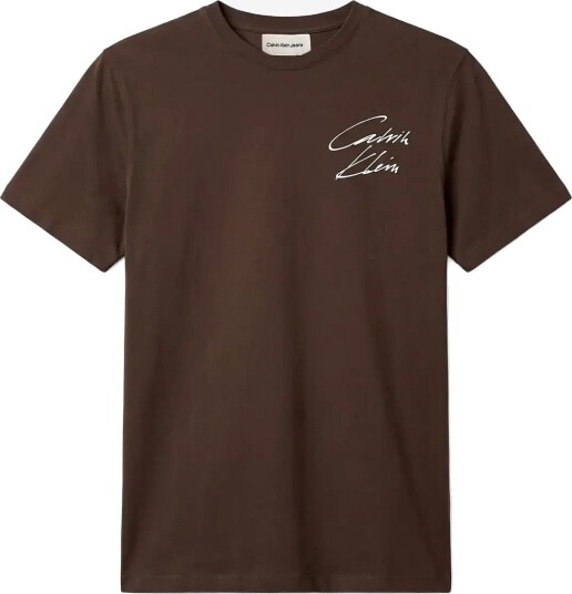 Calvin Klein Jeans Ss Clsc 30S Eu Script Graphic GREEN STONE S
