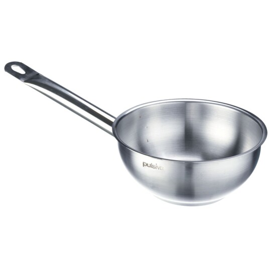 PULSIVA Sauteuse Chef med håndtak 1.2l 16x6.5 cm (ØxH) Sølvfarge