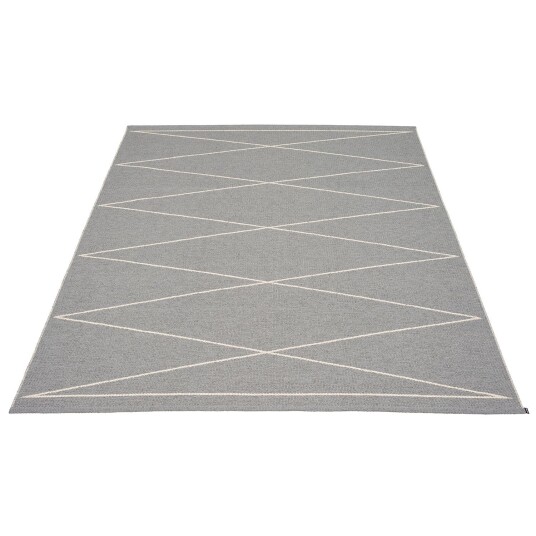 Pappelina Max matte 180x260 cm grey / vanilla