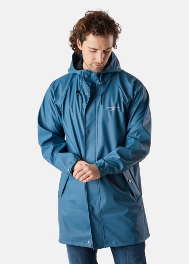 Swedemount Väderöarna Coat Denim Blue/Denim Blue 2xl Regnjakker Swedemount Väderöarna Coat Denim Blue/Denim Blue 2xl Regnjakker