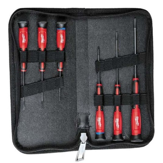 Milwaukee Precision Presisjonsskrutrekkersett 6-pakning, Håndverktøy