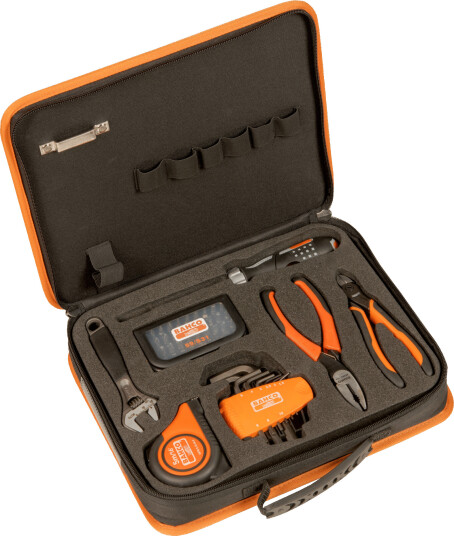 Bahco Verktøysett 4750FB5BFF1 51 Deler Tekstilmappe