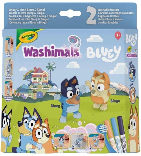 Crayola Crayola Scribble Scrubbie Bluey W/2 Pets Multi/patterned ONE SIZE