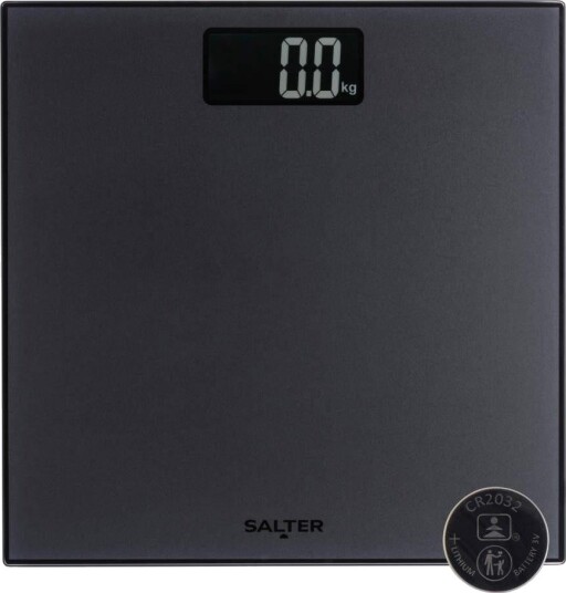 Salter SA00599CFEU12 Personvekt Maks 180kg Matt svart glass