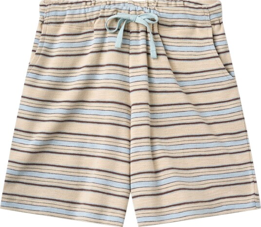 Wheat Shorts Kalle Multi Blue Stripe Wheat 6 år 116 Shorts Beige Blå Brun