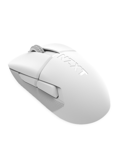 NZXT Lift Elite Trådløs Gamingmus Hvit - Ultralett Optisk 26000 DPI