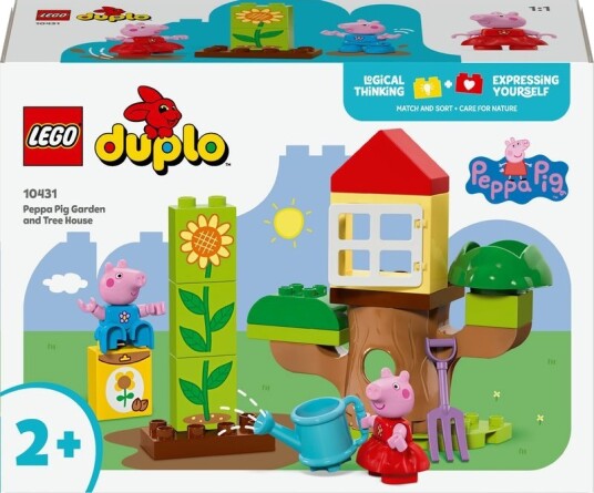 LEGO DUPLO Peppa Pig - Peppa Gris med hage og trehytte 10431 LEGO DUPLO Peppa Pig - Peppa Gris med hage og trehytte 10431