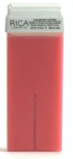 RICA Jordbær Voks Refill 100 ml