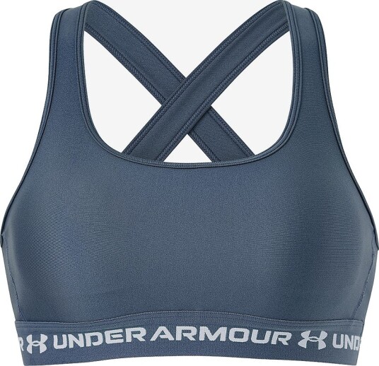 Under Armour Sports BH UA Crossback Mid Grå