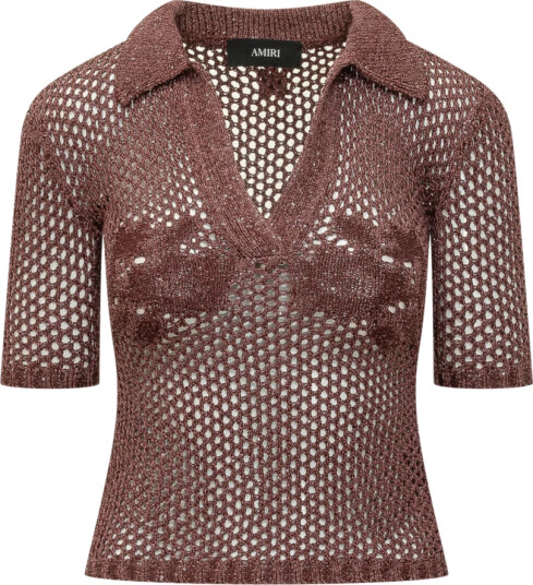 Amiri Dame Topper Brun S,