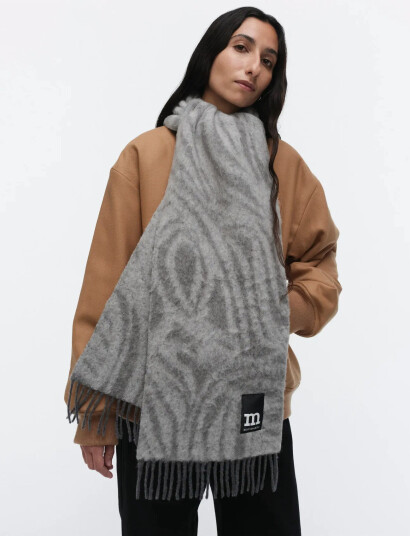 Marimekko Neljännes Jokuraita - Grey - ONE SIZE