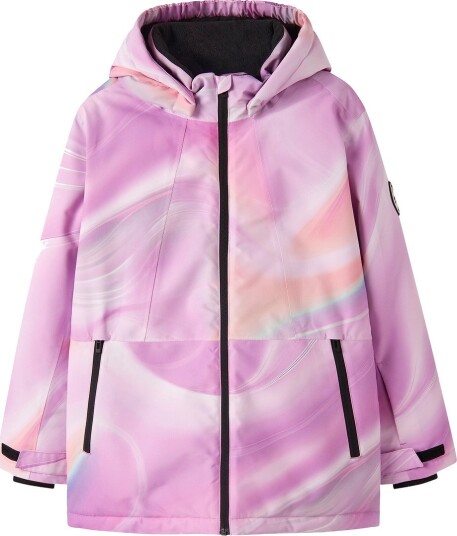 Name It Nkfsnow10 Ski Jacket Aop 1Fo   Pink   140