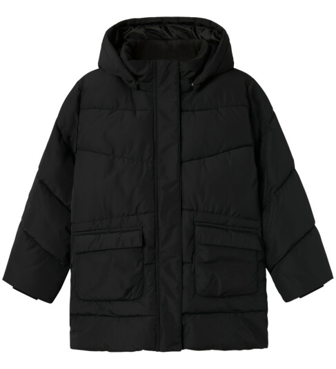 Name It Polstret Jakke NOOS NkfMedow03 Svart Name It 13 år 158 Dunjakke