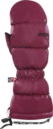 Kombi Women's Snazzy Ethical Goose Down Mittens Rosewood Red L, Rosewood Red Kombi Women's Snazzy Ethical Goose Down Mittens Rosewood Red L, Rosewood Red