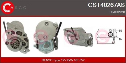 Starter CASCO CST40267AS Starter CASCO CST40267AS