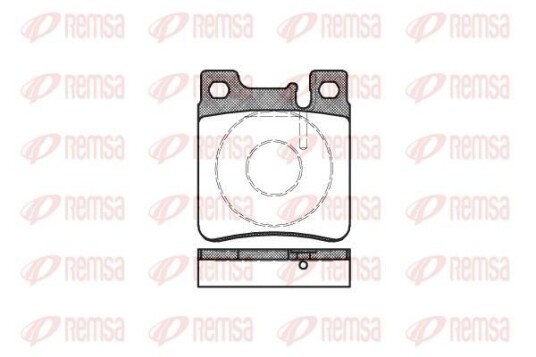 Bremseklosser REMSA 0407.00 Bremseklosser REMSA 0407.00