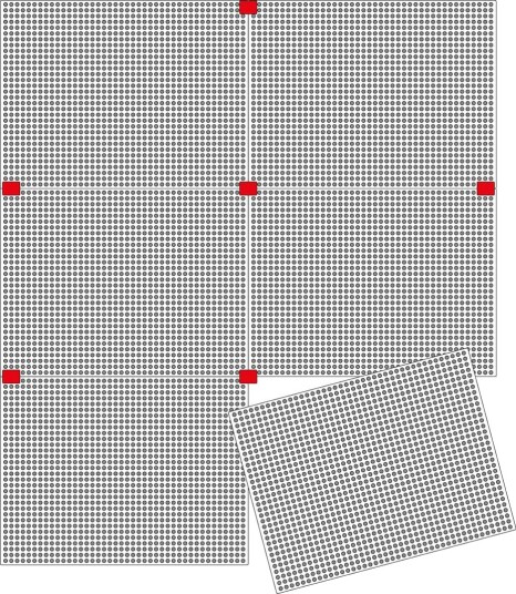 Quercetti Perleplater For Stift Mosaikk 10 stk Med Forbindelse Hvit Quercetti Perleplater For Stift Mosaikk 10 stk Med Forbindelse Hvit