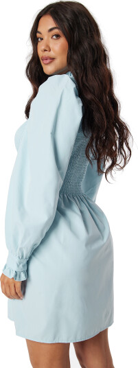 ONLY Onlida Aspen Smock Dress Clear XS