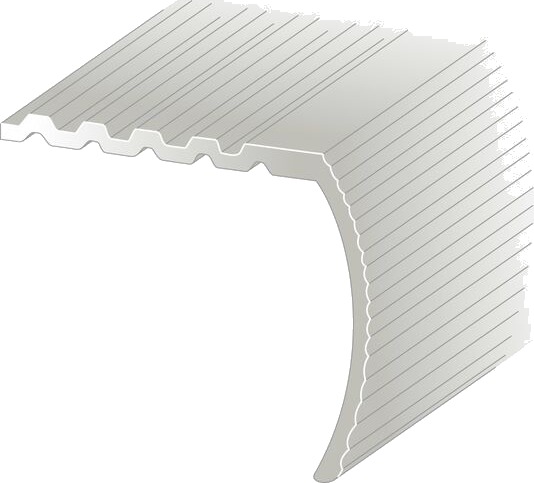 Lundbergs Trappenese Trinnbeskytter Aluminium H: 27mm B: 29mm L: 1000mm Nr 18 Solv Lundbergs Trappenese Trinnbeskytter Aluminium H: 27mm B: 29mm L: 1000mm Nr 18 Solv