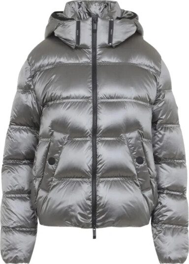 Moncler, Dame, Jakker, Grå, XL,