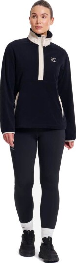 Revolutionrace Dame Overdeler Fleece & midlayers Woodland Half zip Fleece Dame Forest Night/Kalamata XL