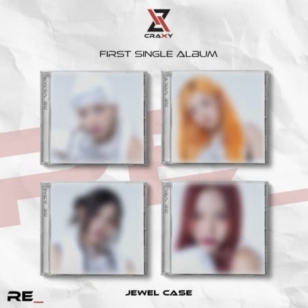 Craxy Re_ Jewel Case Version Random Cover incl. 2 Photocards + Sticker CD Craxy Re_ Jewel Case Version Random Cover incl. 2 Photocards + Sticker CD
