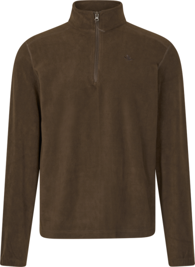Seeland Benjamin Halvglidelås Fleecegenser Herre Dark Brown M M