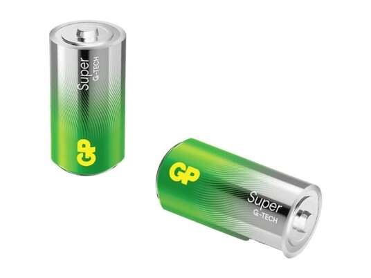 GP Batteries C Batteri R14 Gp Super Alkali Mangan 1.5 V 2 Stk
