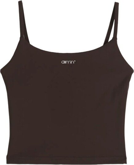 aim´n Sculpting Strap Singlet CHOCOLATE XS