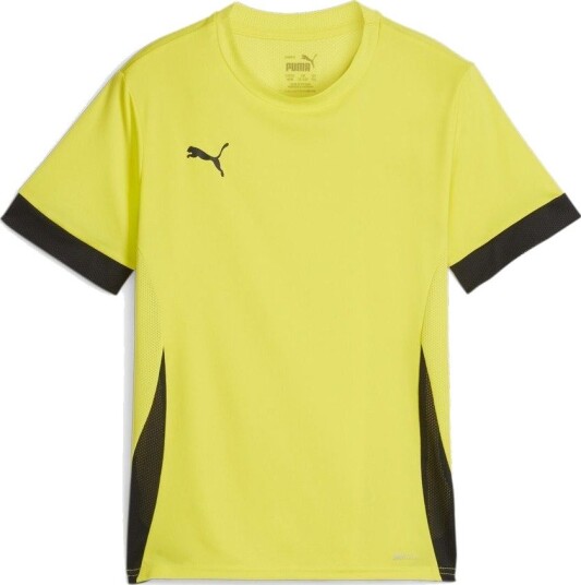 PUMA Trenings T skjorte Teamgoal Gul/PUMA Svart Barn størrelse 140 cm