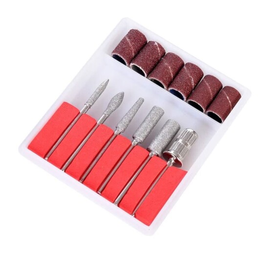 Otego 6st Drillbits Bits till elfil Sandingband