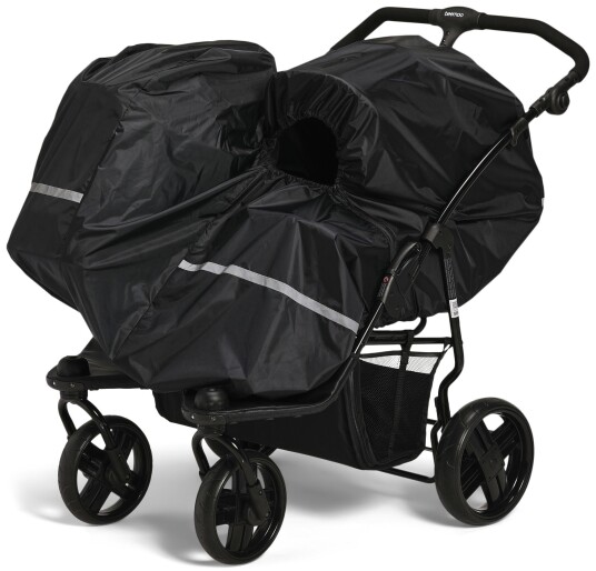 Petite Cherie Søsken Regntrekk Black