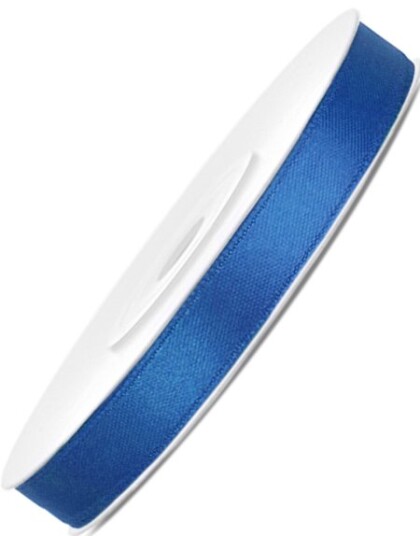 Partydeco ROYAL BLÅTT Silkebånd 25 meter x 6 mm