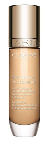 Clarins Skin Illusion Foundation 30ml Høy Dekkevne Farge 101W