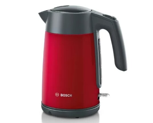 Bosch TWK7L464 Trådløs Vannkoker 1,7 L 2400 W Rød med Vannivåindikator Bosch TWK7L464 Trådløs Vannkoker 1,7 L 2400 W Rød med Vannivåindikator