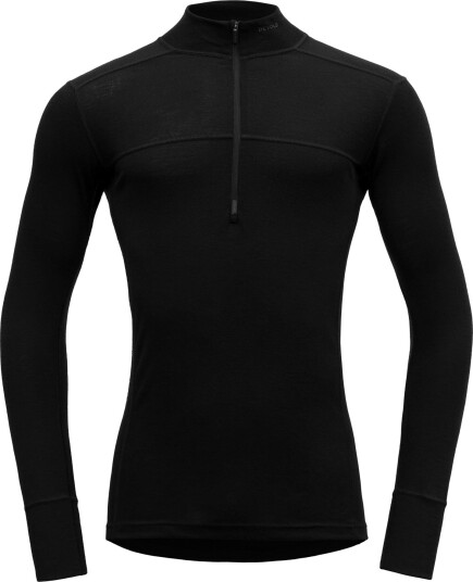 Devold Men's Lauparen Merino 190 Zip Neck Black S, BLACK Devold Men's Lauparen Merino 190 Zip Neck Black S, BLACK
