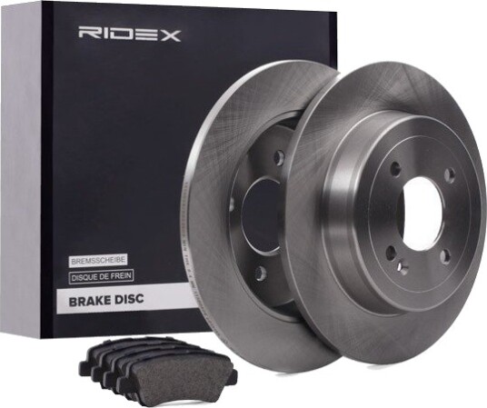 Bremseskiver og klosser RIDEX 3405B0426