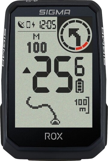 Sigma Rox 4.0 Endurance sykkelcomputer med lang batteritid og lettlest skjerm Sigma Rox 4.0 Endurance sykkelcomputer med lang batteritid og lettlest skjerm